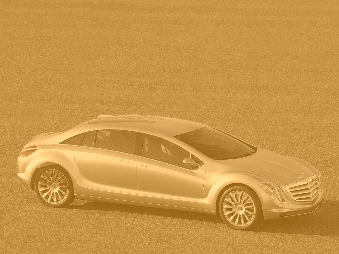 Концептуальный мерседес обои