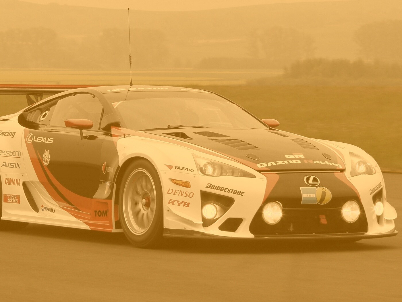 Гоночный Лексус обои