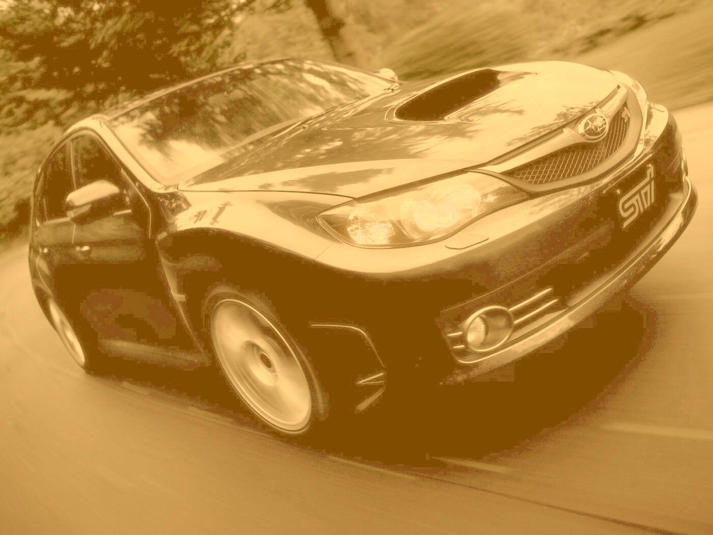 Субару Импреза обои