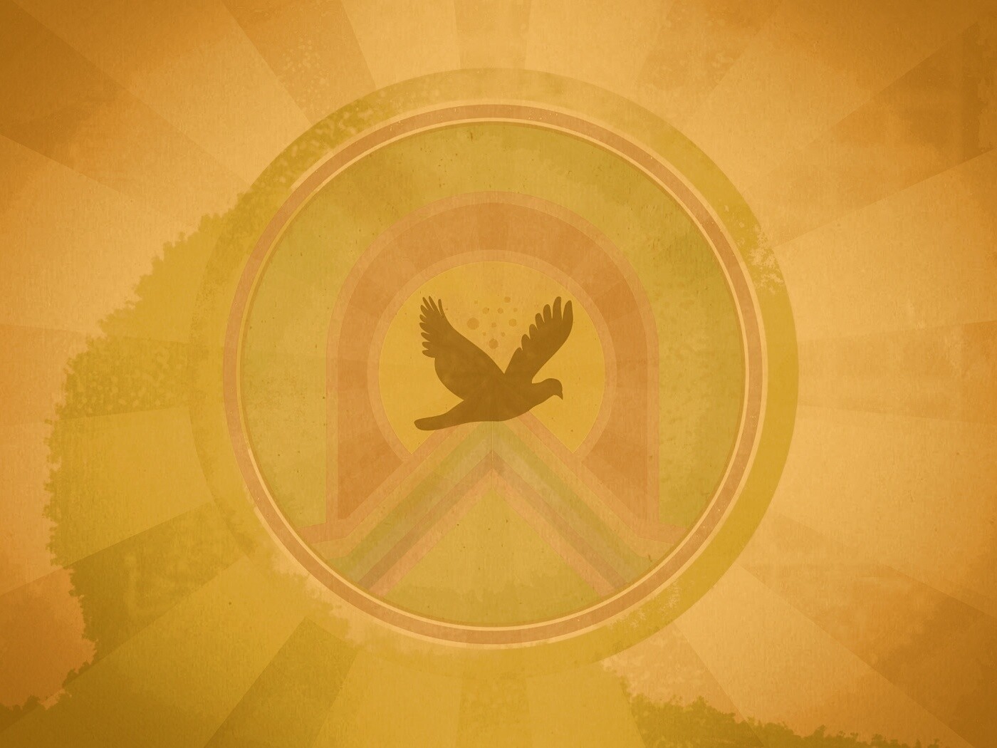 Голубь мира обои