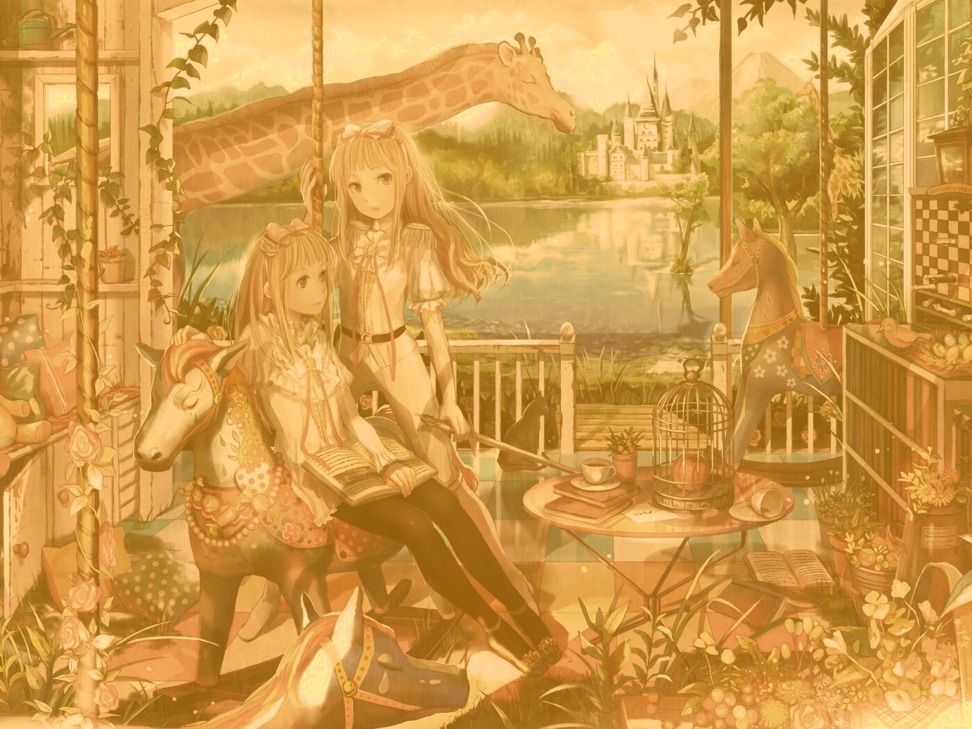 В стране фантазий обои