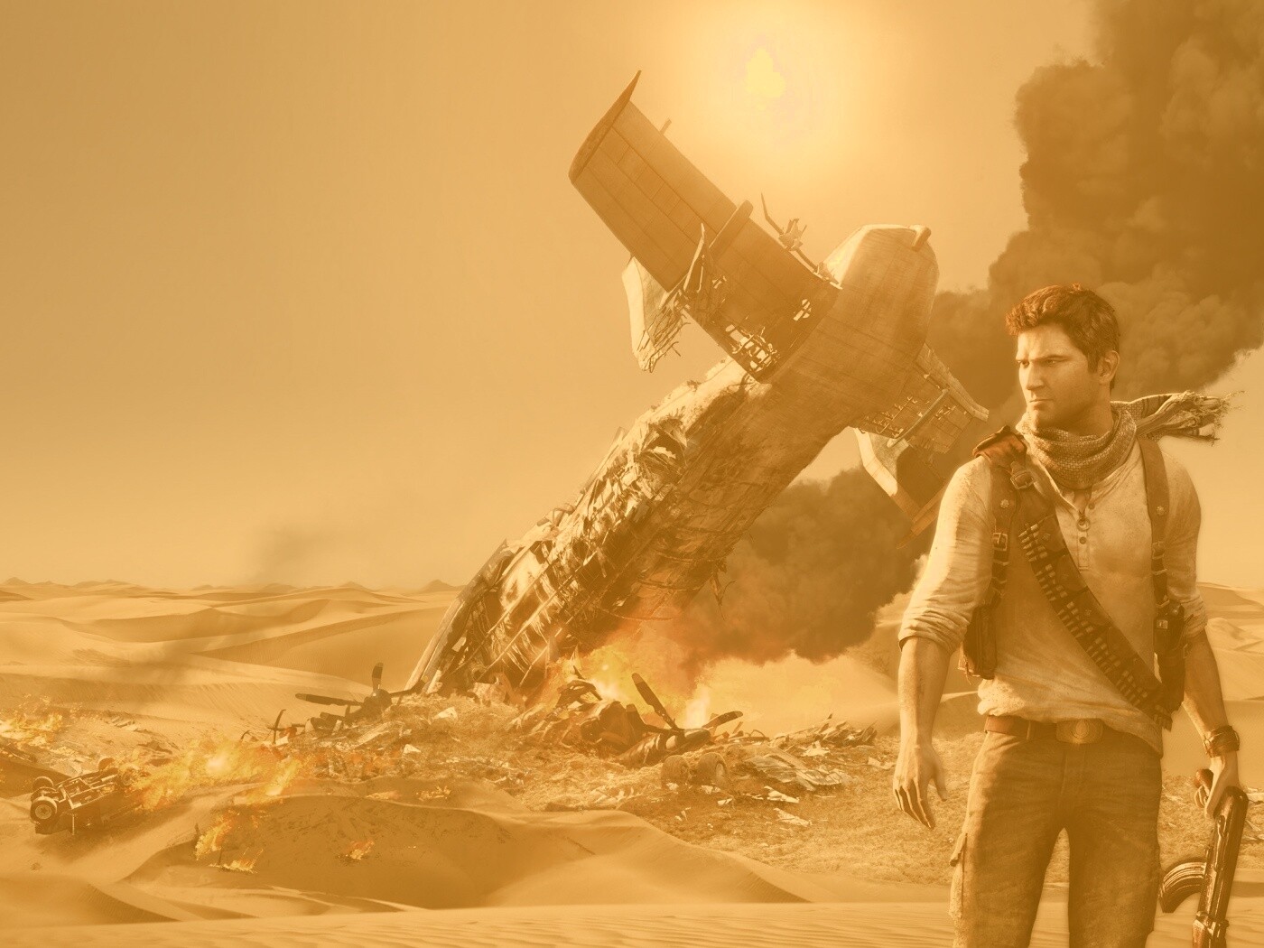 Uncharted 3 : Drakes deception обои