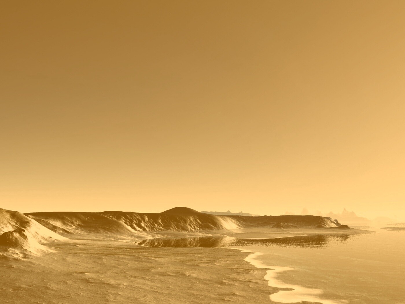 Холмистый пейзаж обои