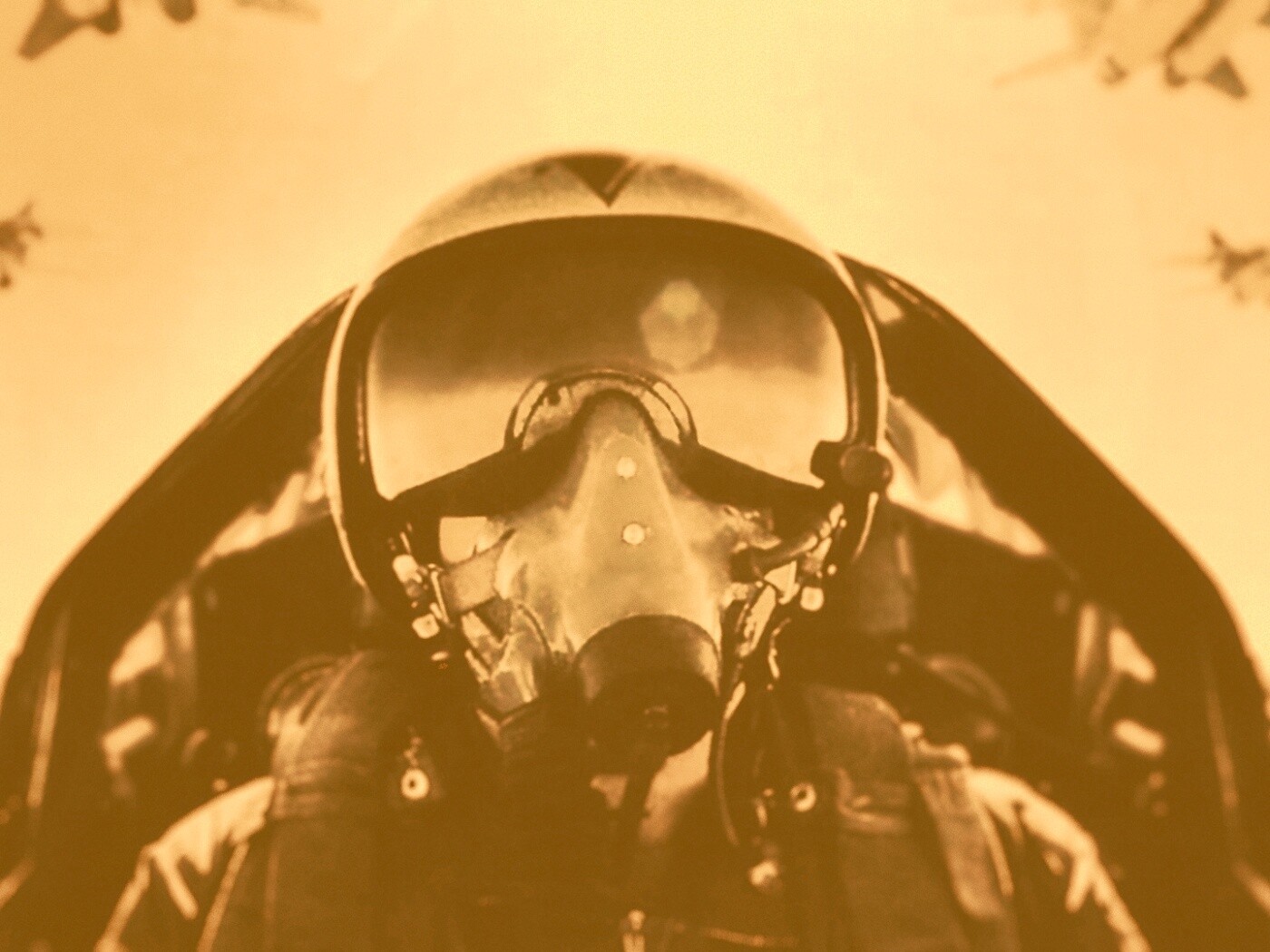 Пилот истребителя обои