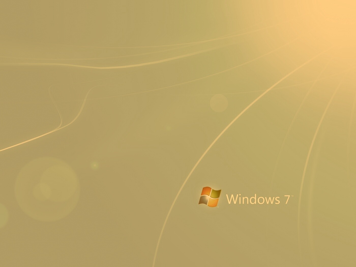 Голубые обои Windows 7 обои
