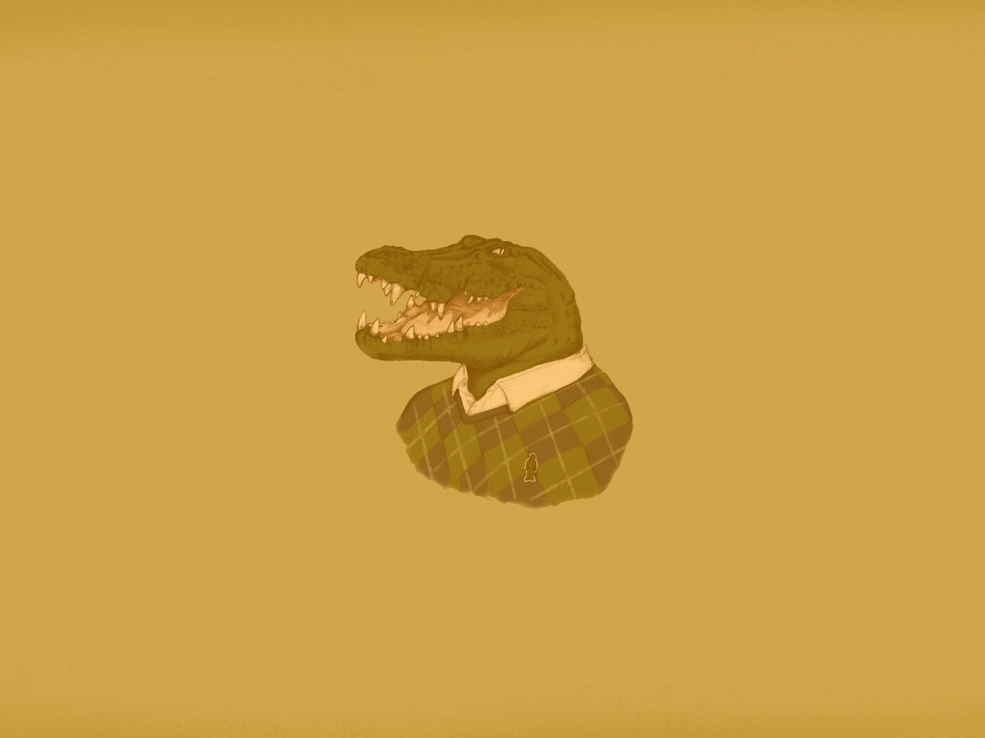 Крокодил Гена обои