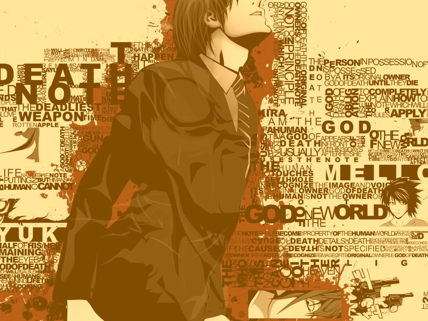 Лайт Ягами (Кира) из Тетради смерти обои