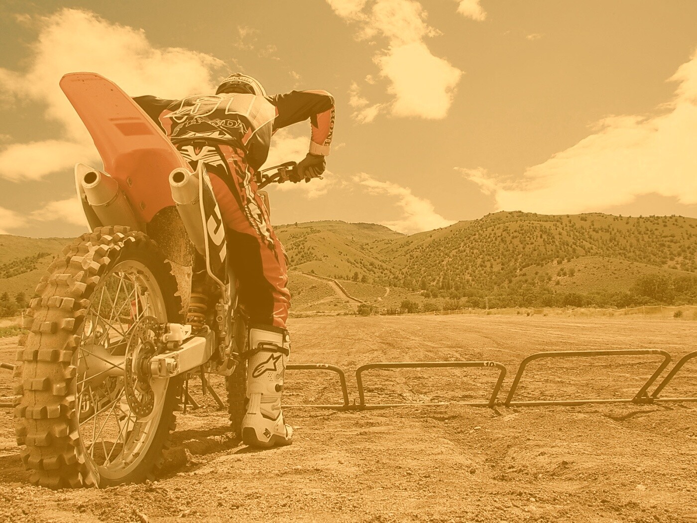 Спортивный мотоцикл обои