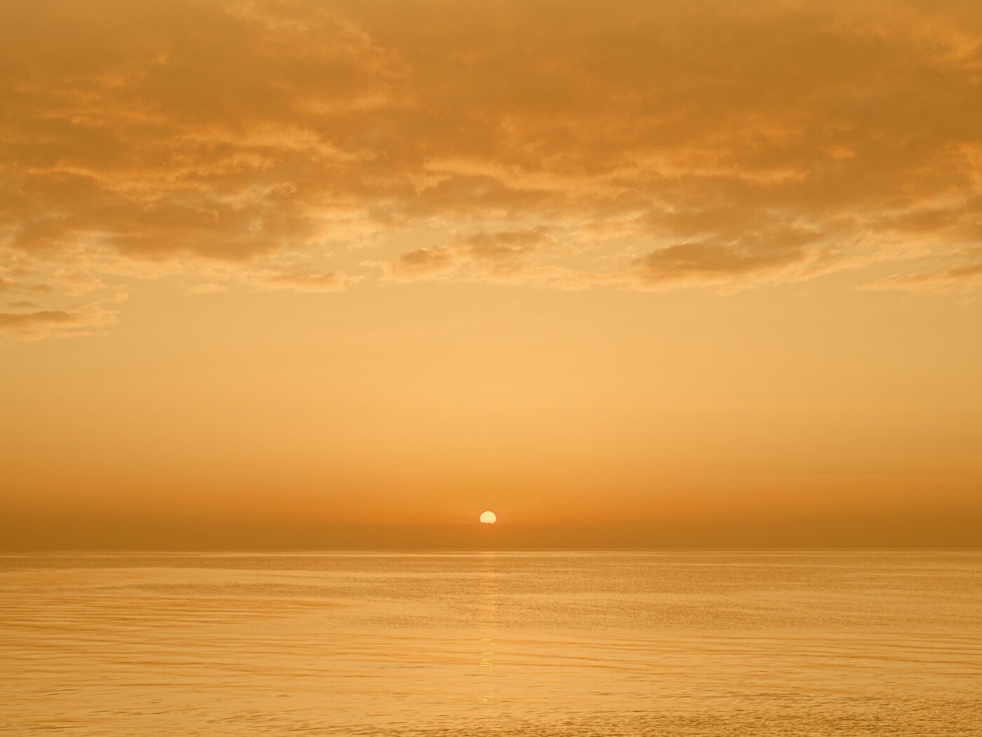 Багровый закат обои