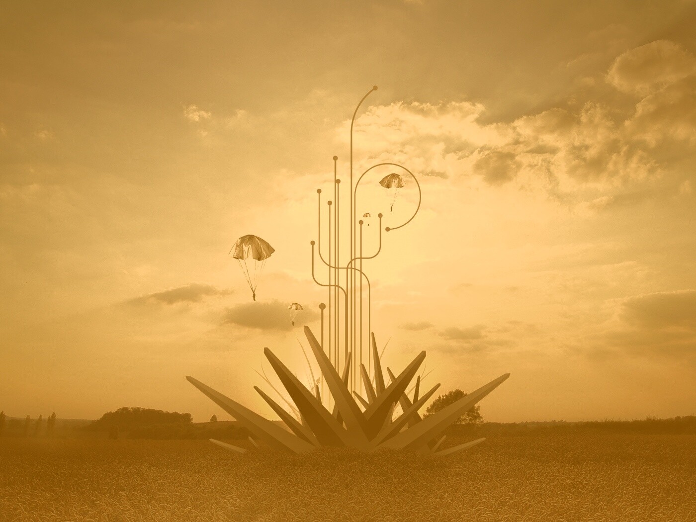 Абстрактный взрыв в настоящем мире обои