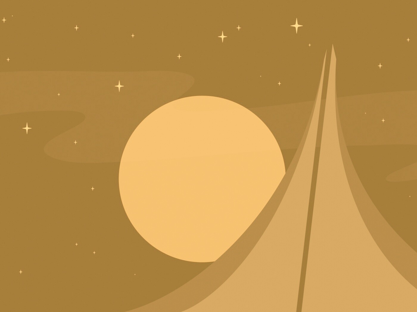 Полная луна обои