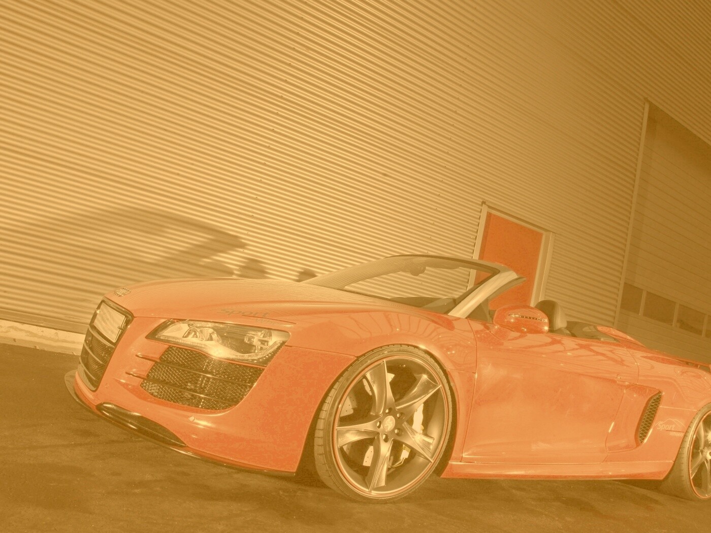 Audi R8 кабриолет обои