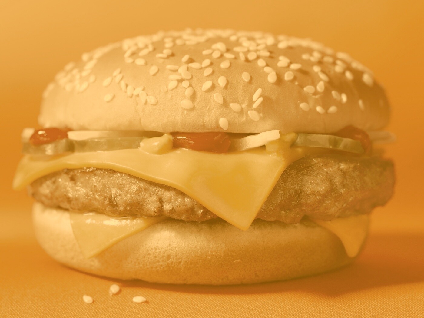 Сочный чизбургер обои