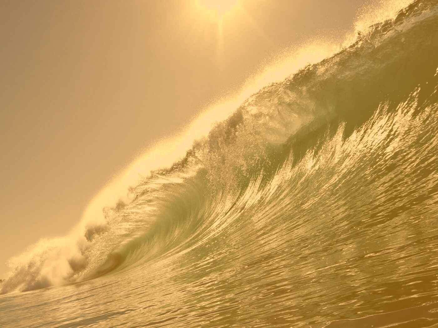 Волна — мечта серфера обои