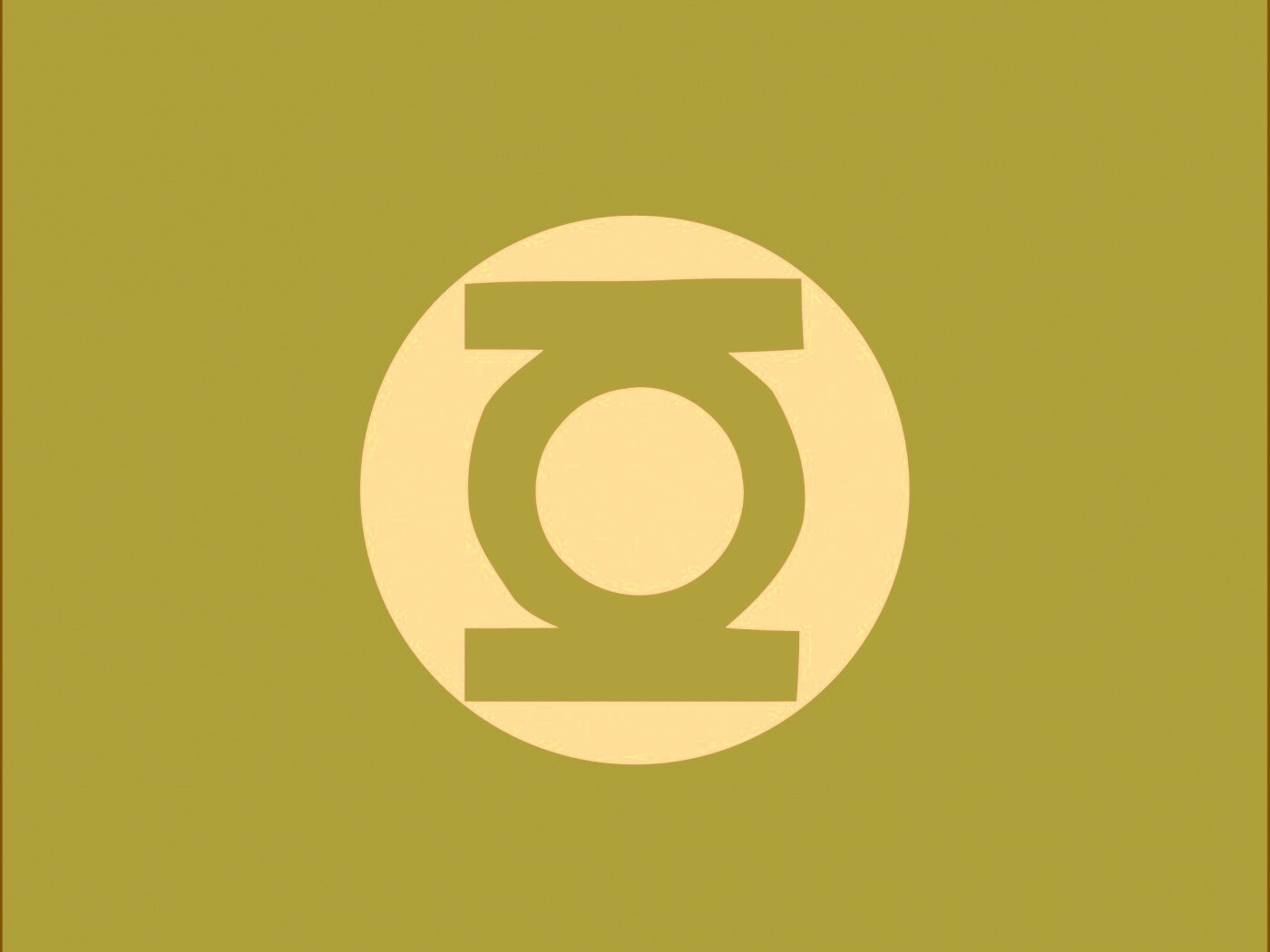 Знак Зеленого фонаря обои