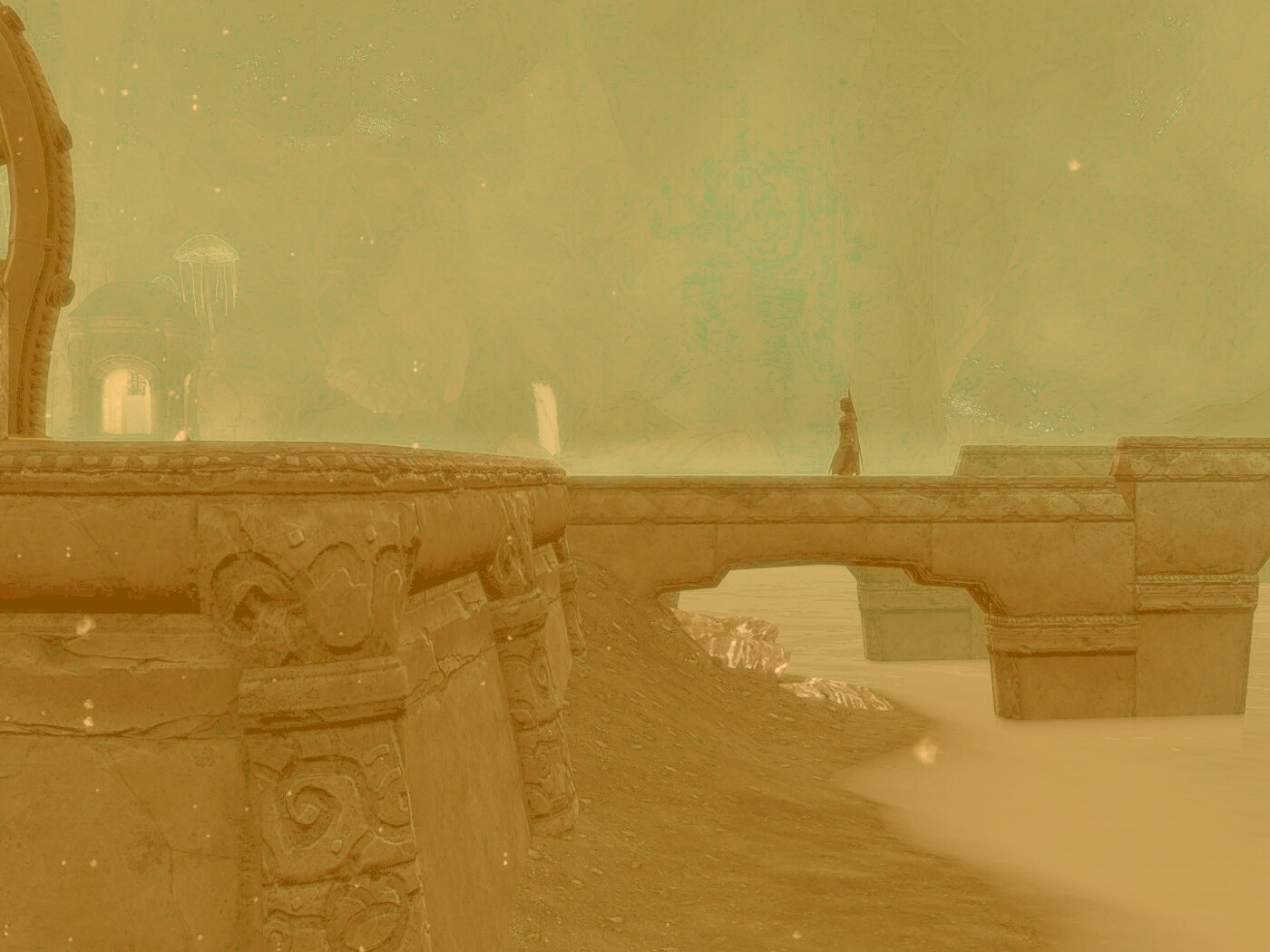 Светящийся путь обои