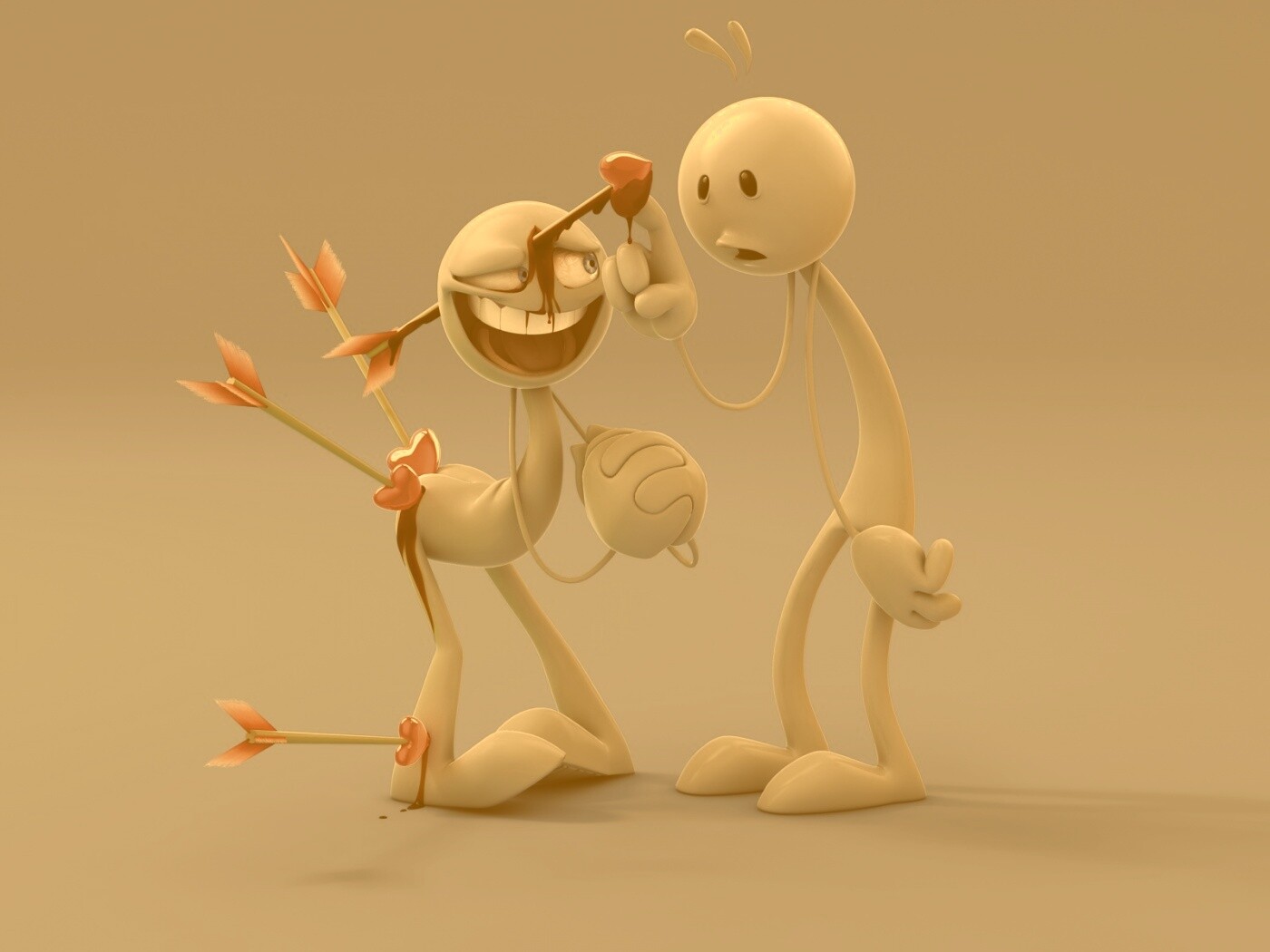 Да ты влюблен обои