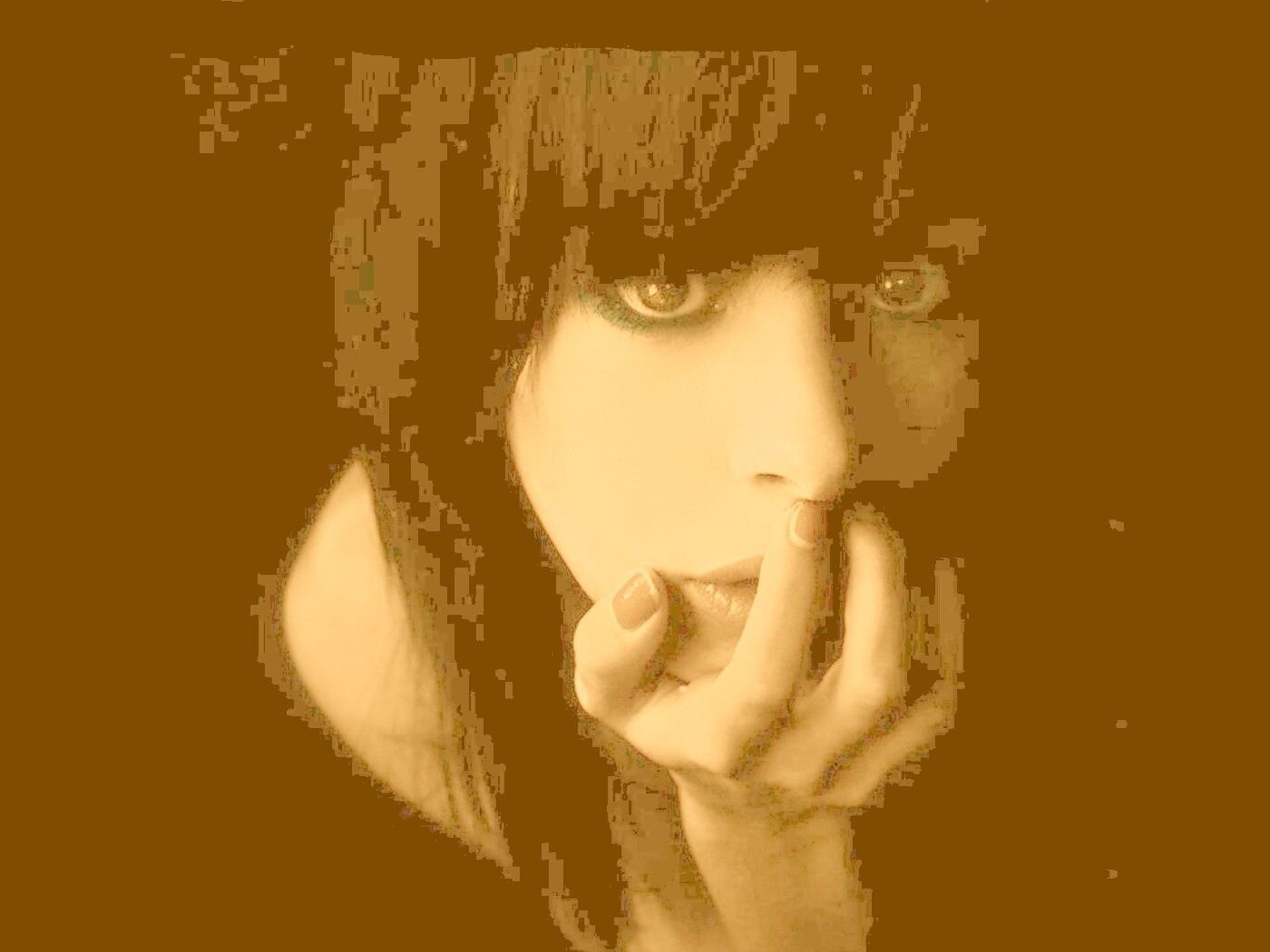 Экстравагантная девушка обои