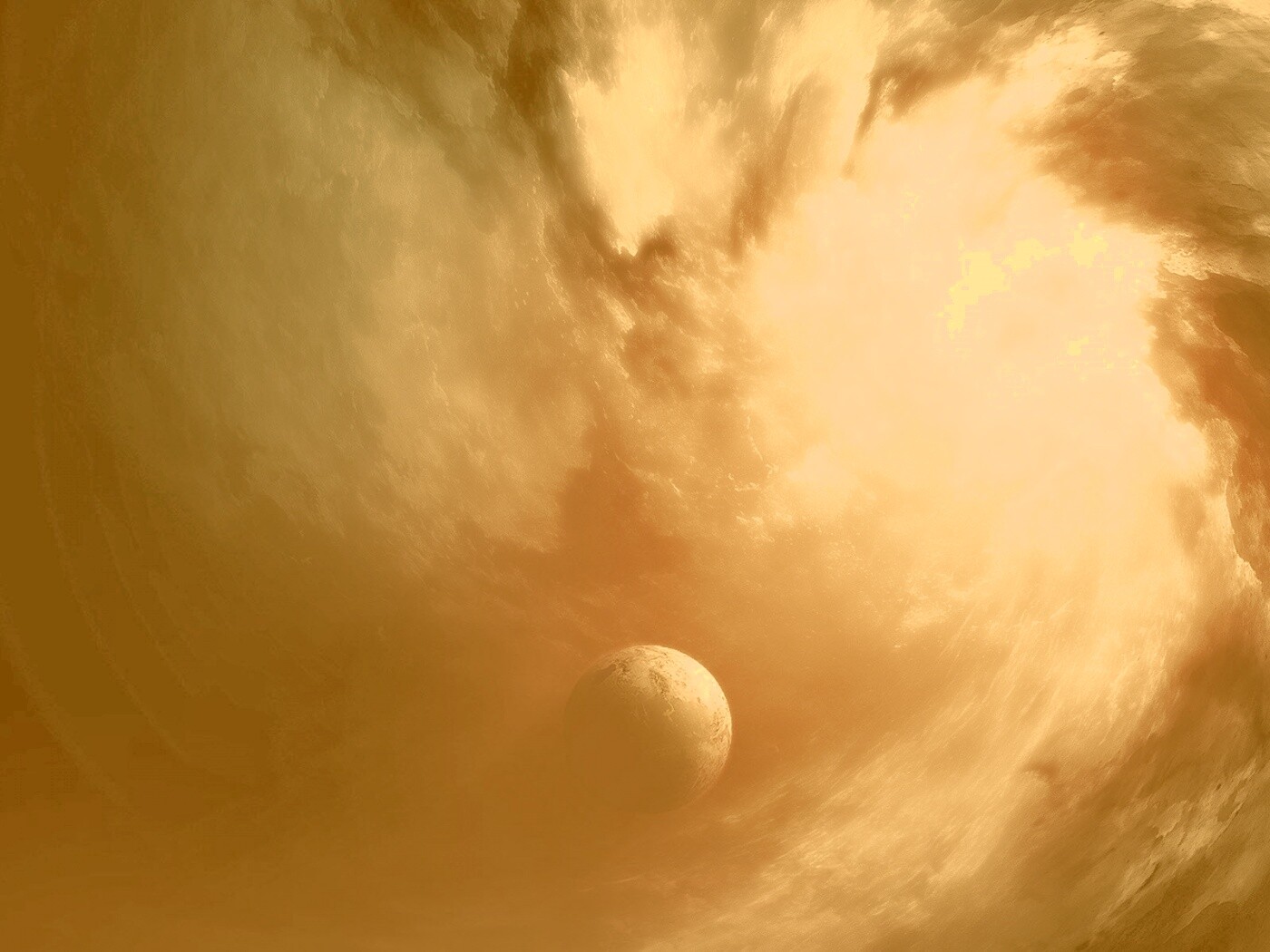 Космический вихрь обои