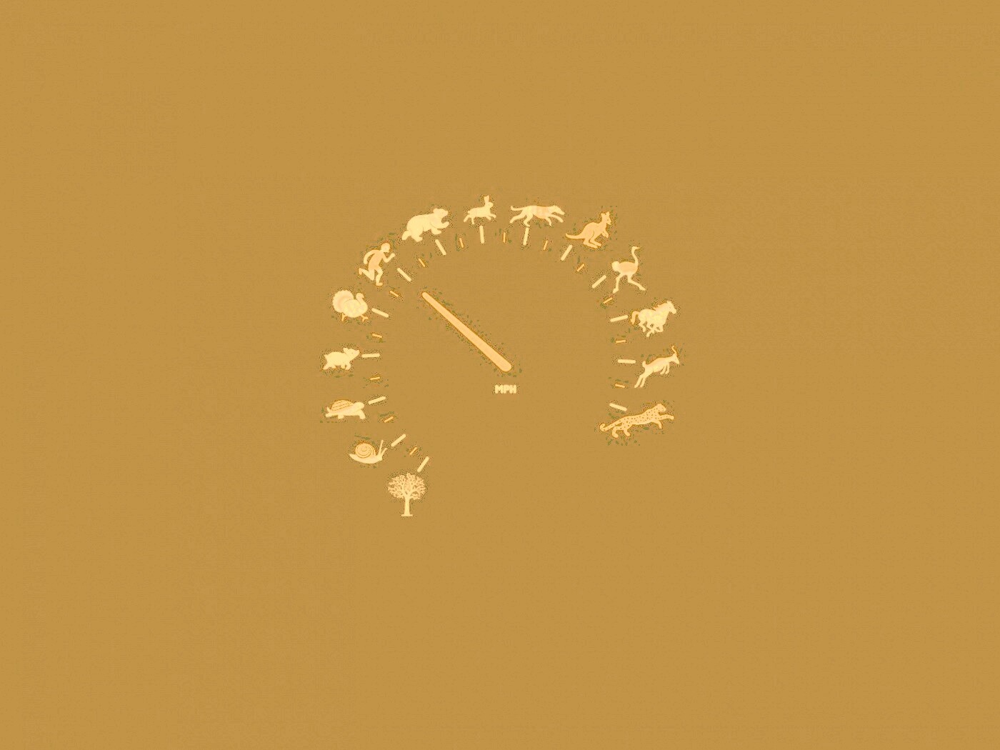 Стилизованный спидометр обои