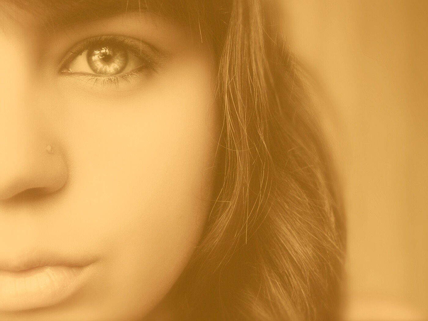 Лицо крупным планом обои