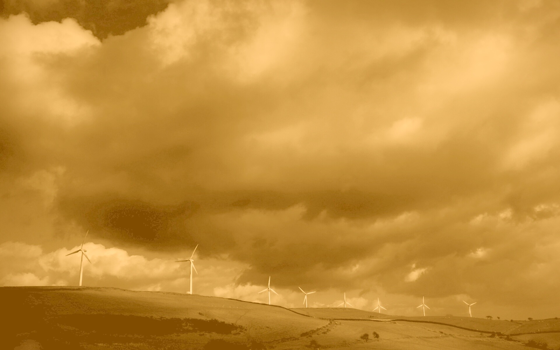 Ветрянные электростанции обои