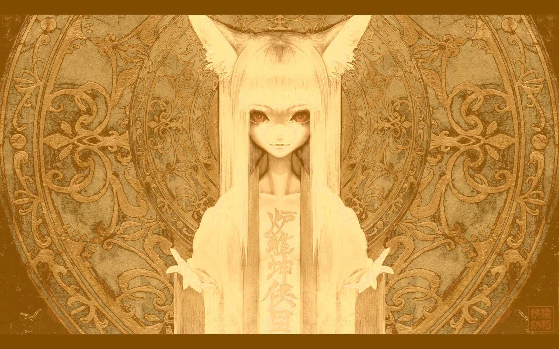 Злая девочка обои