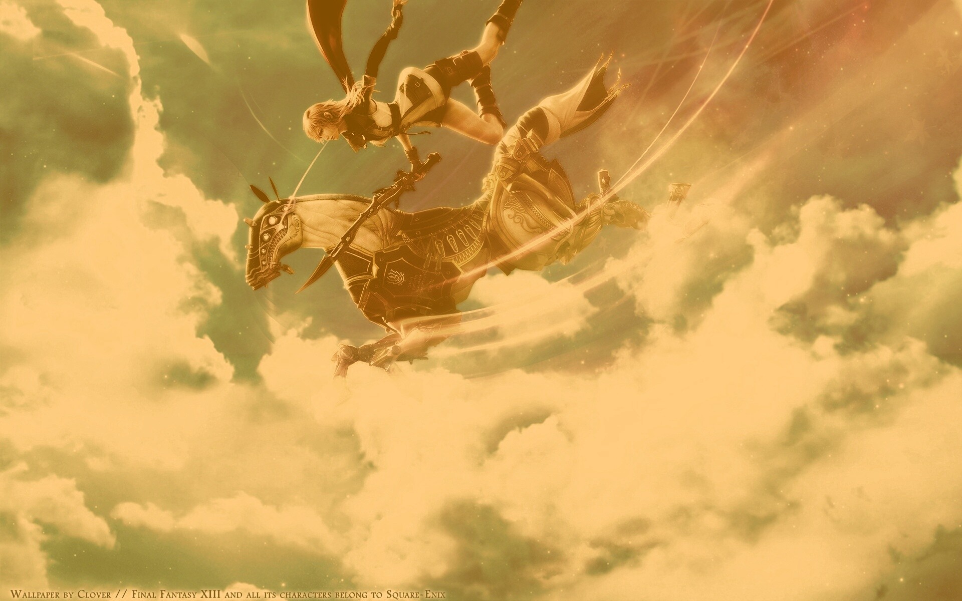 Девушка из Final Fantasy XIII обои