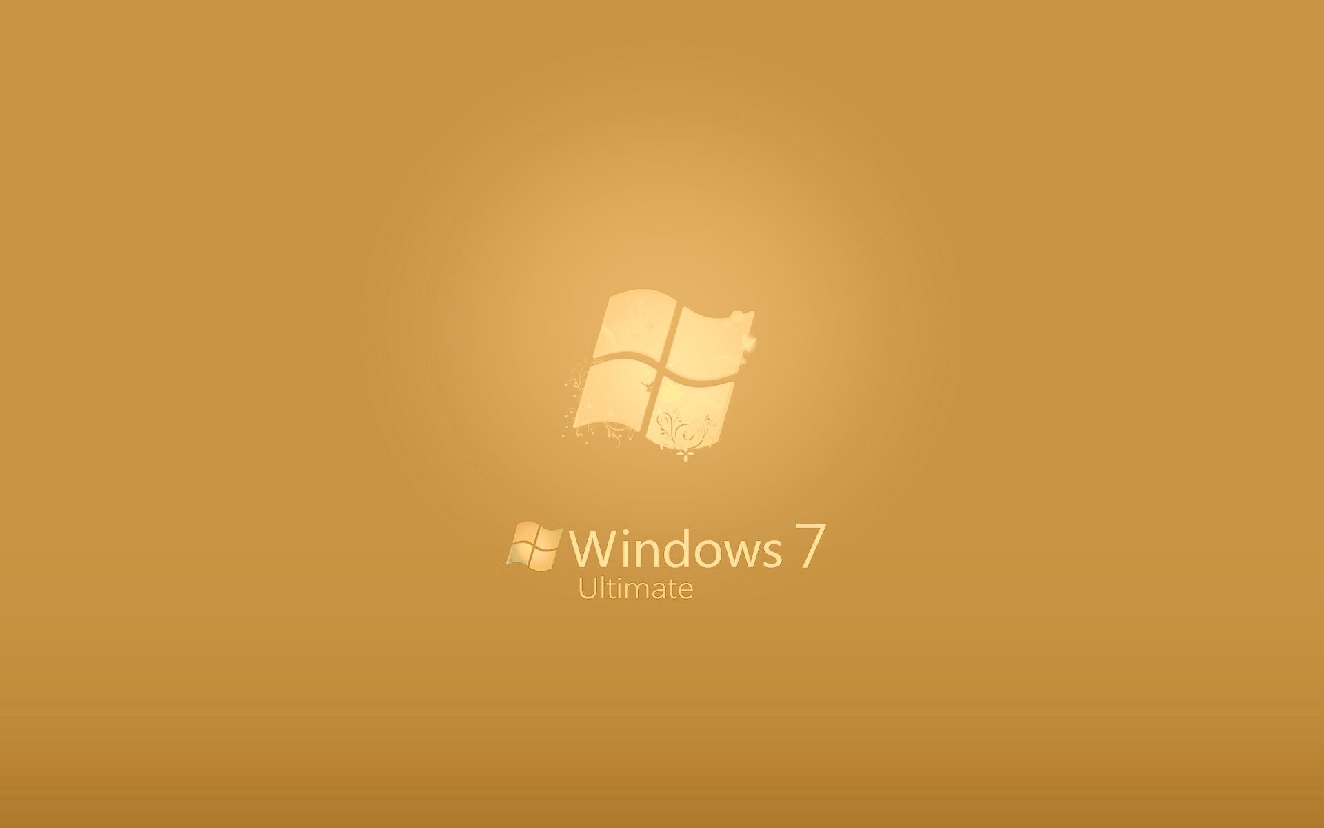 Логотип WIndows 7 Ultimate обои