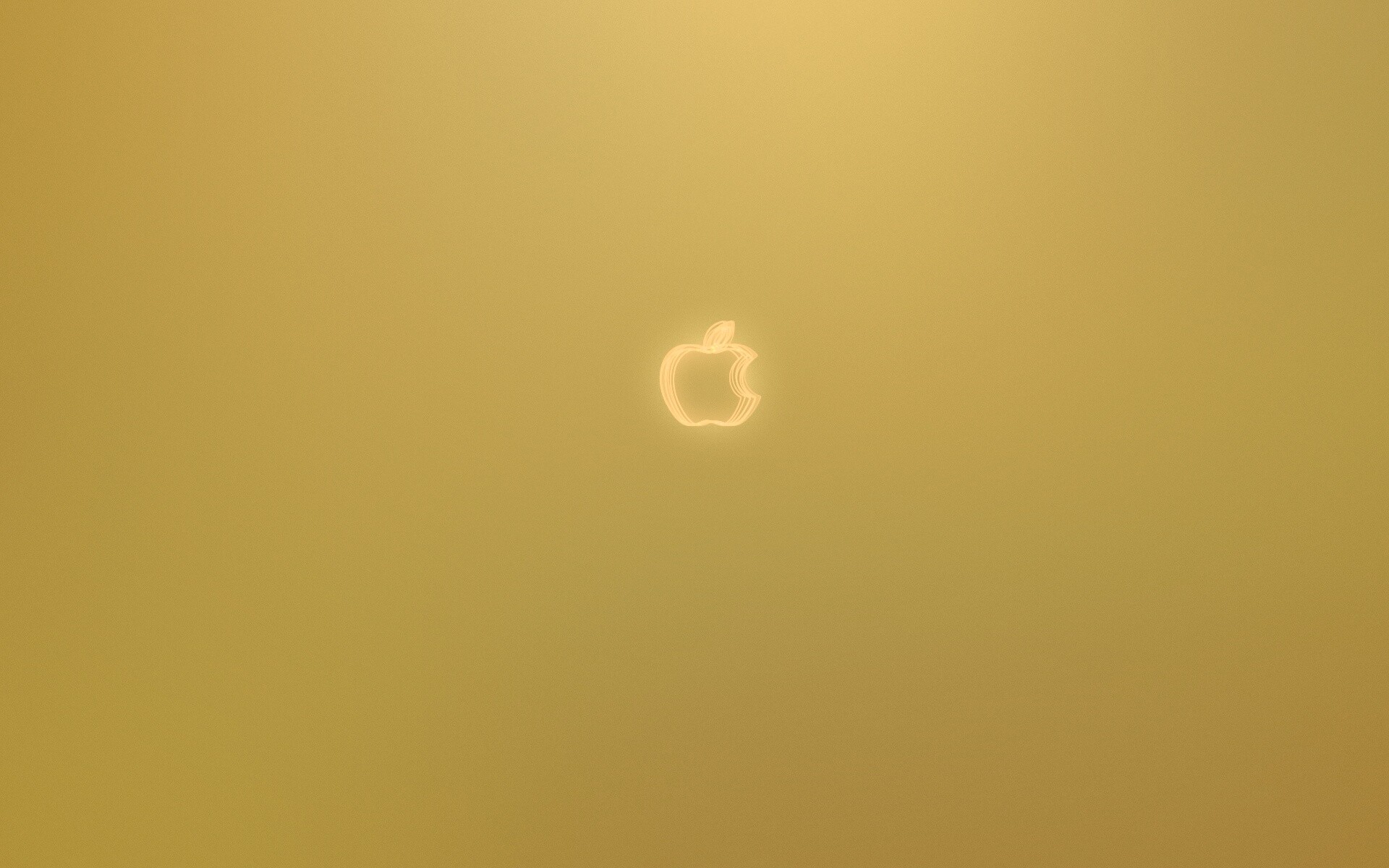 Неоновый Apple обои