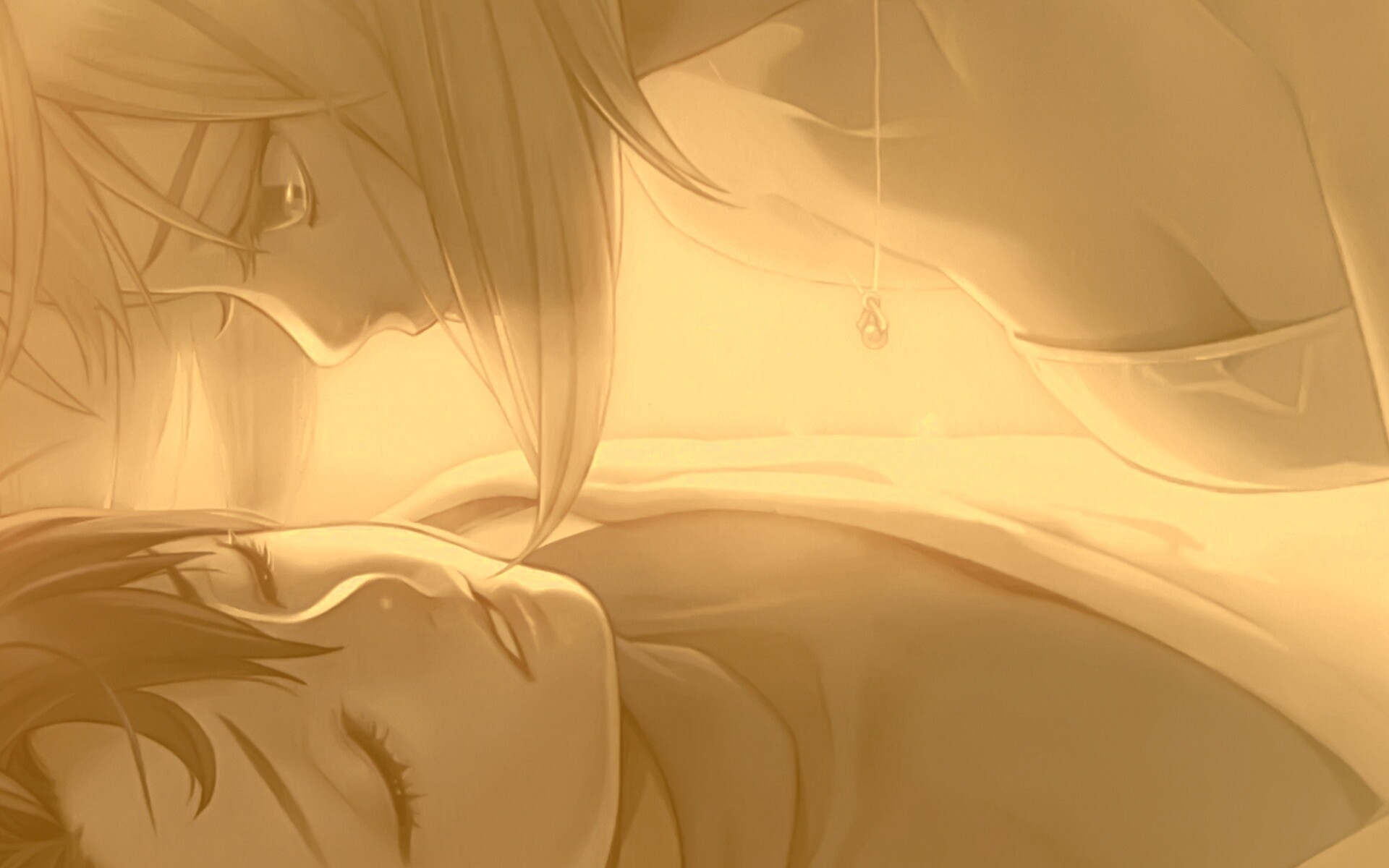 За секунду до поцелуя обои