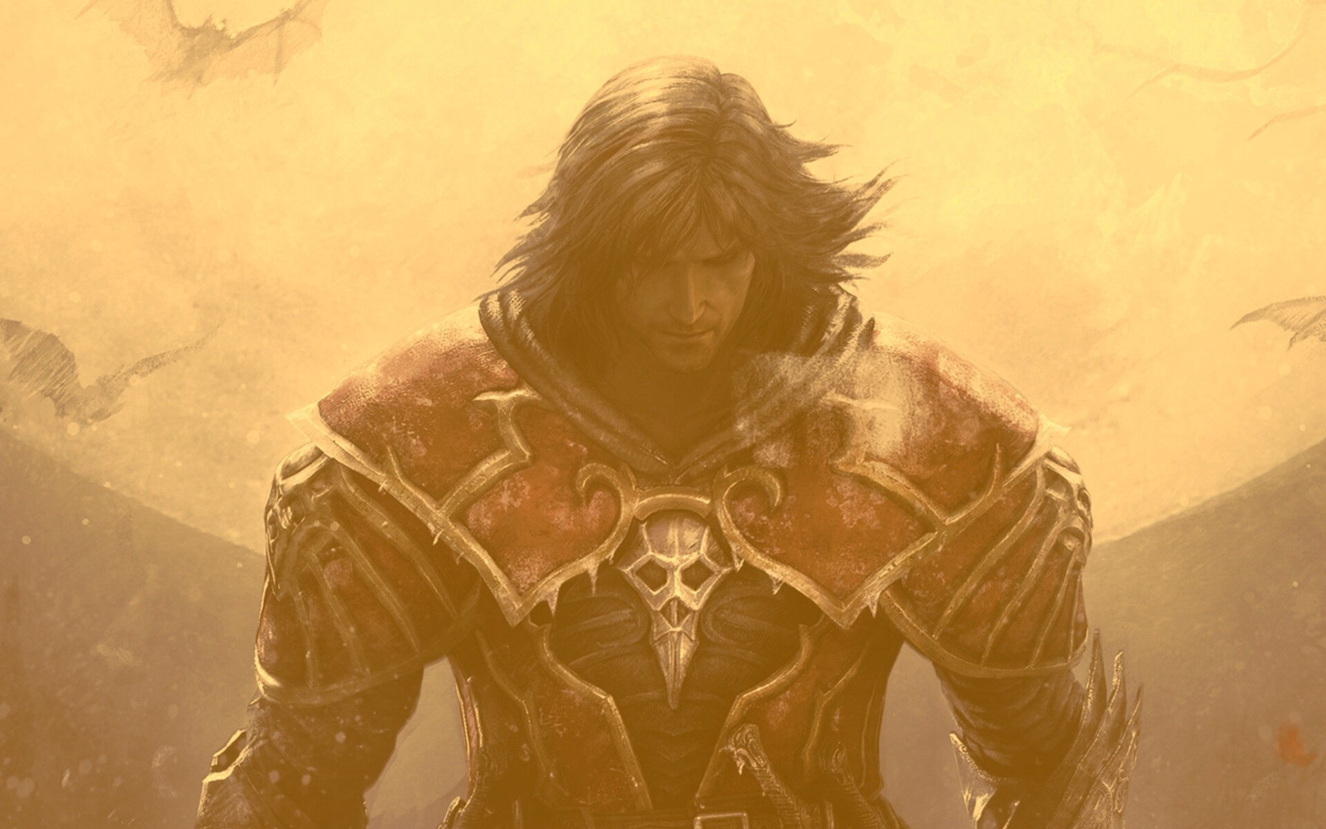 Рыцарь в замерших доспехах обои