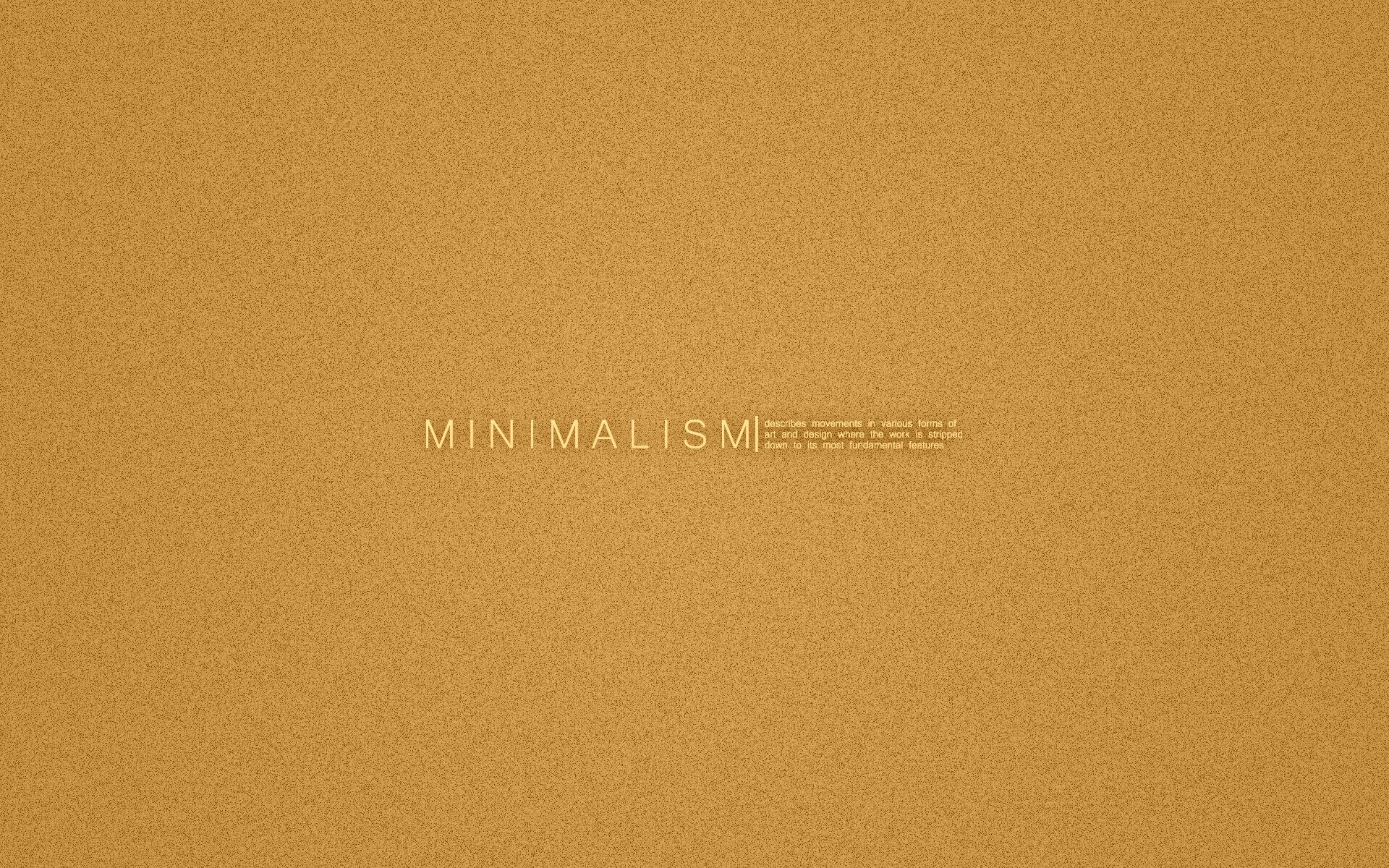 Минимализм обои