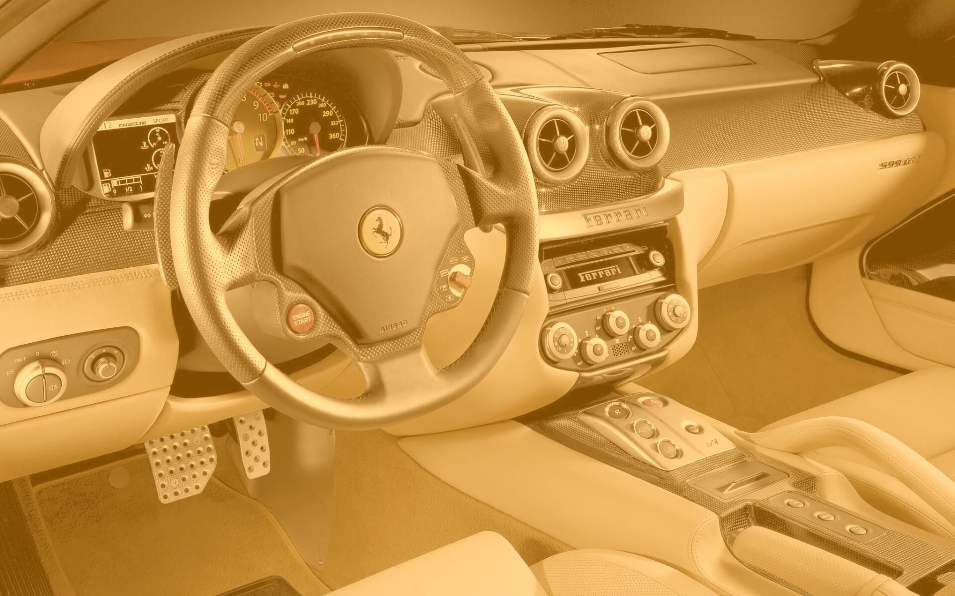 Салон феррари обои