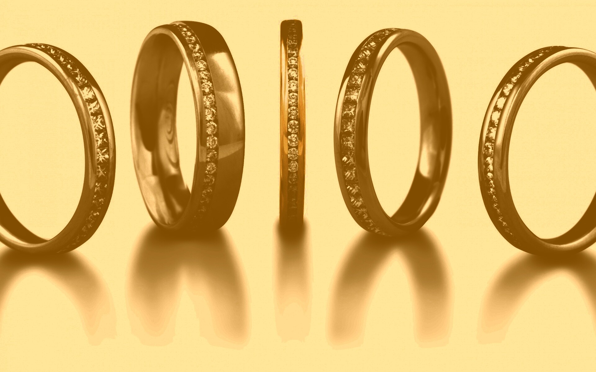 Кольца обои