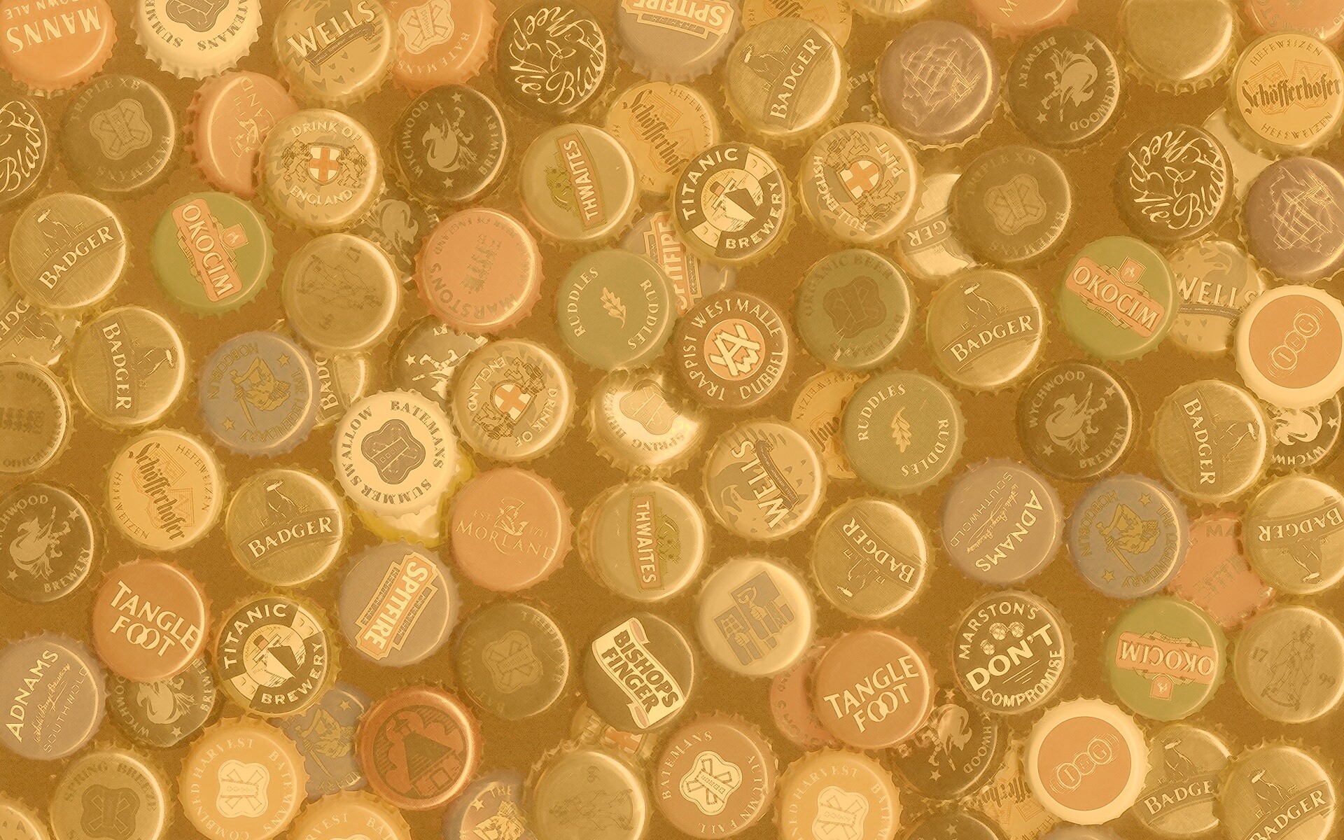 Пивные пробки обои