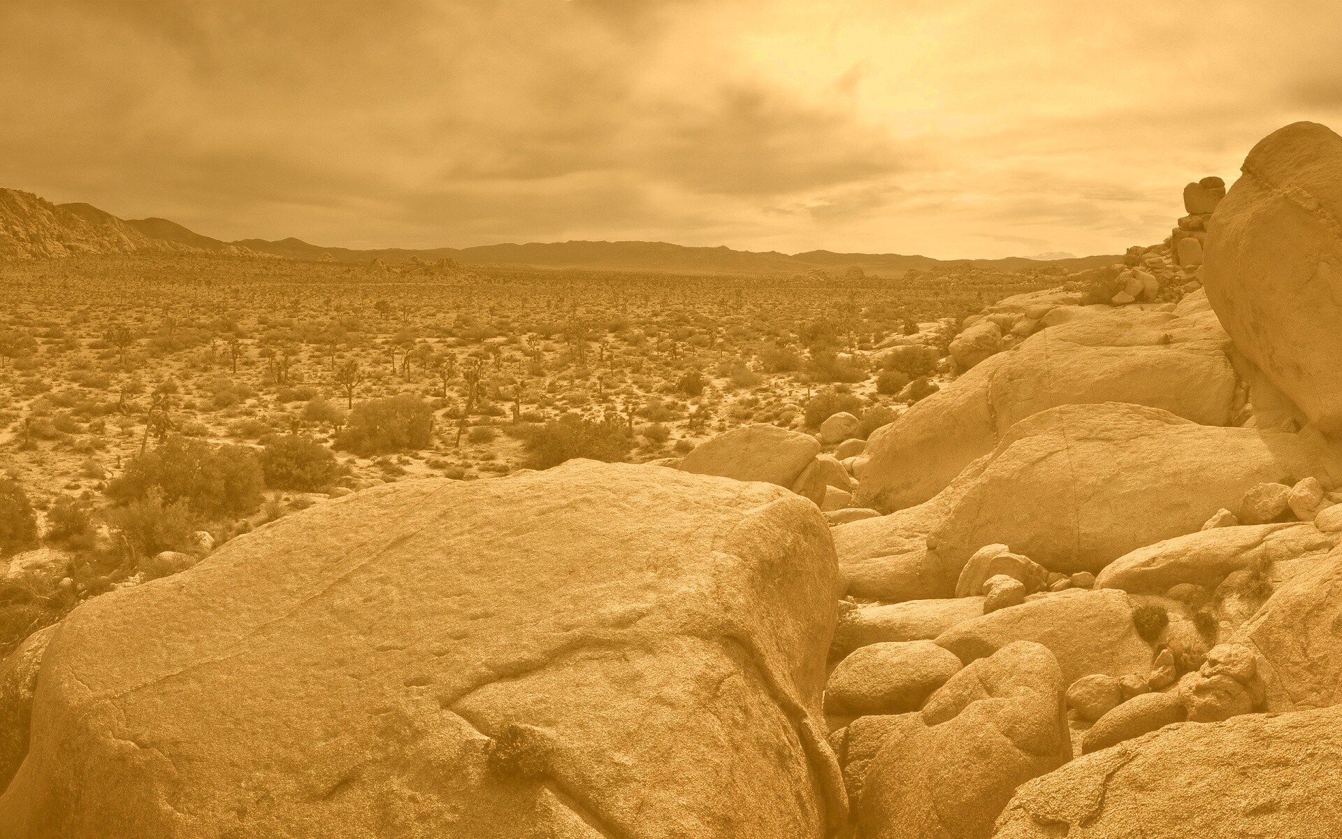 Пустыня Мохаве обои