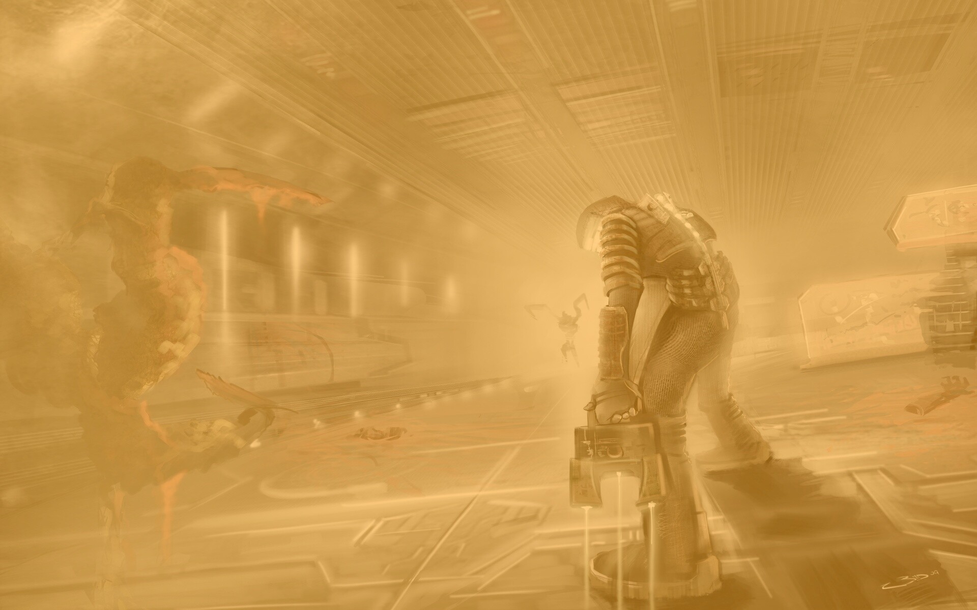 Фан арт Dead Space обои