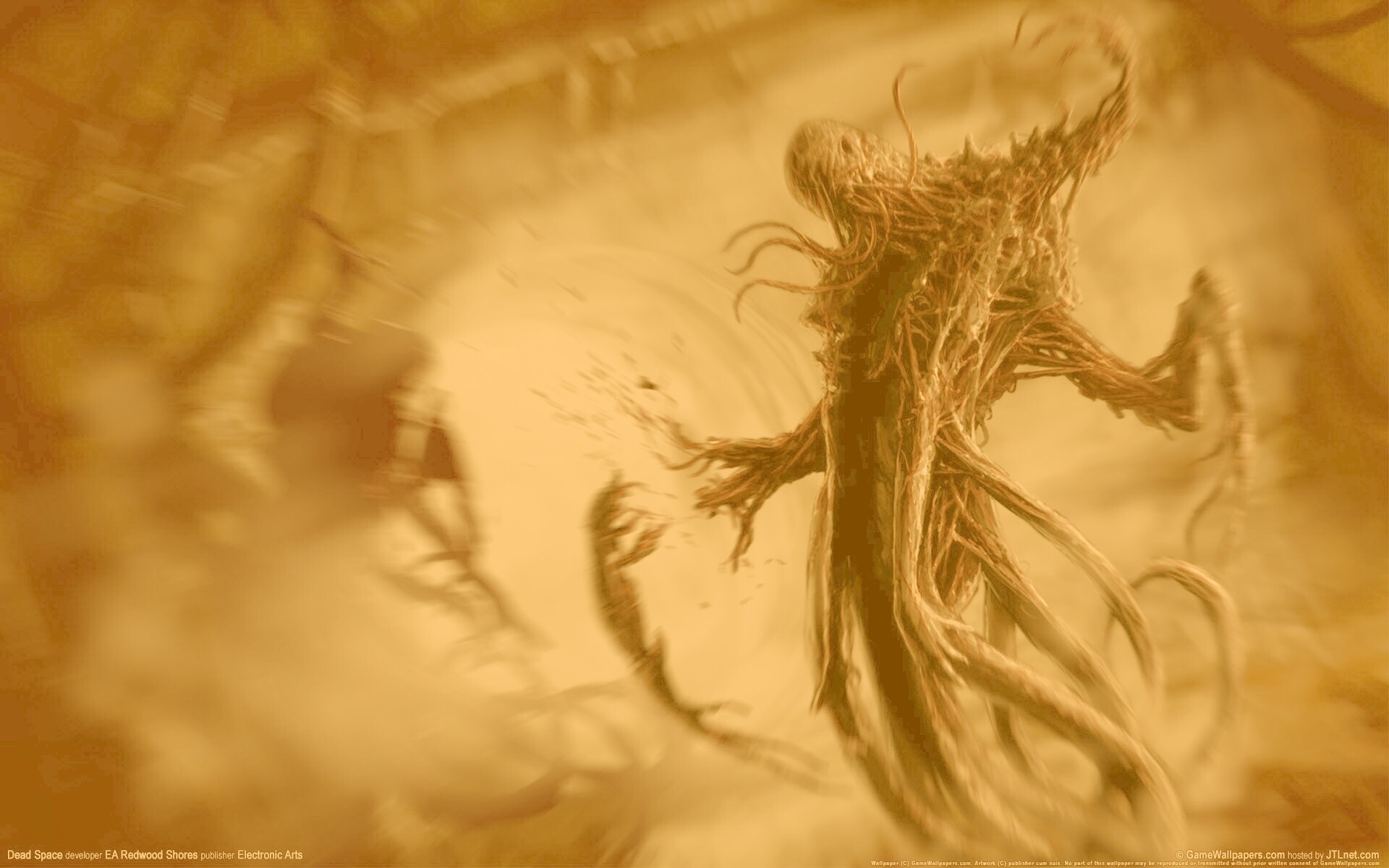 Монстр из Dead Space обои