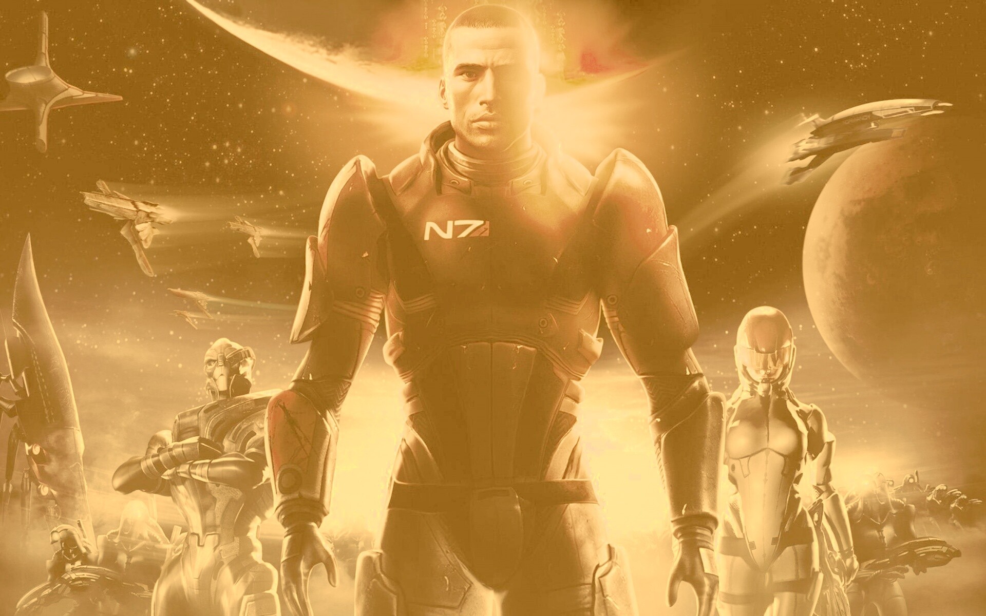 Mass Effect 1 обои