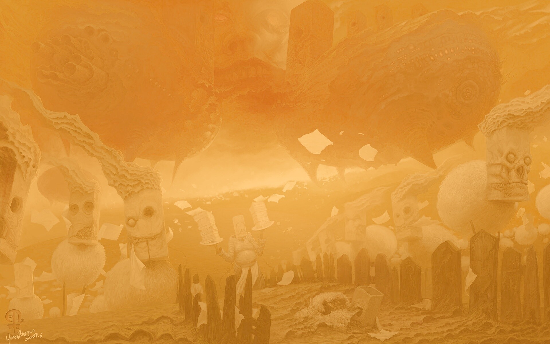 Ночной кошмар обои