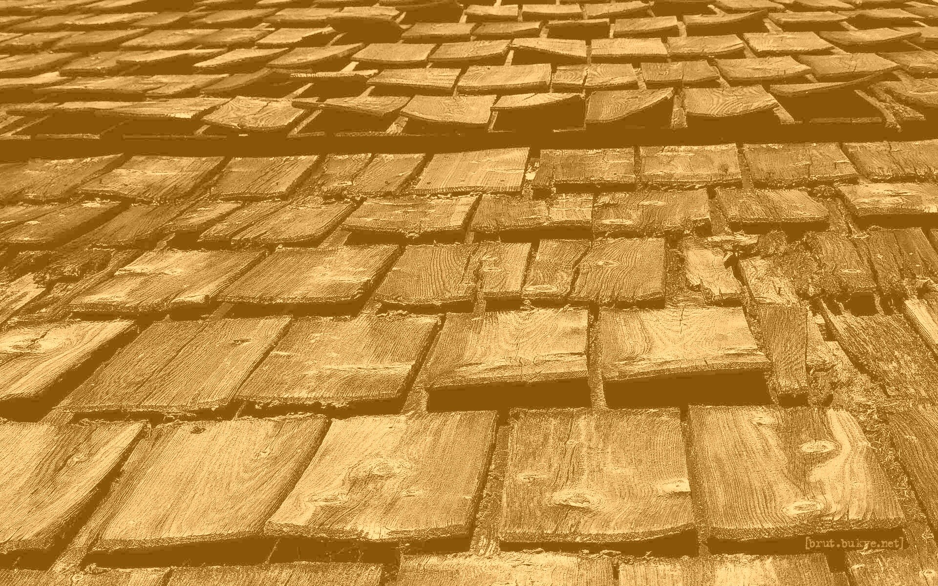 Деревянная крыша обои