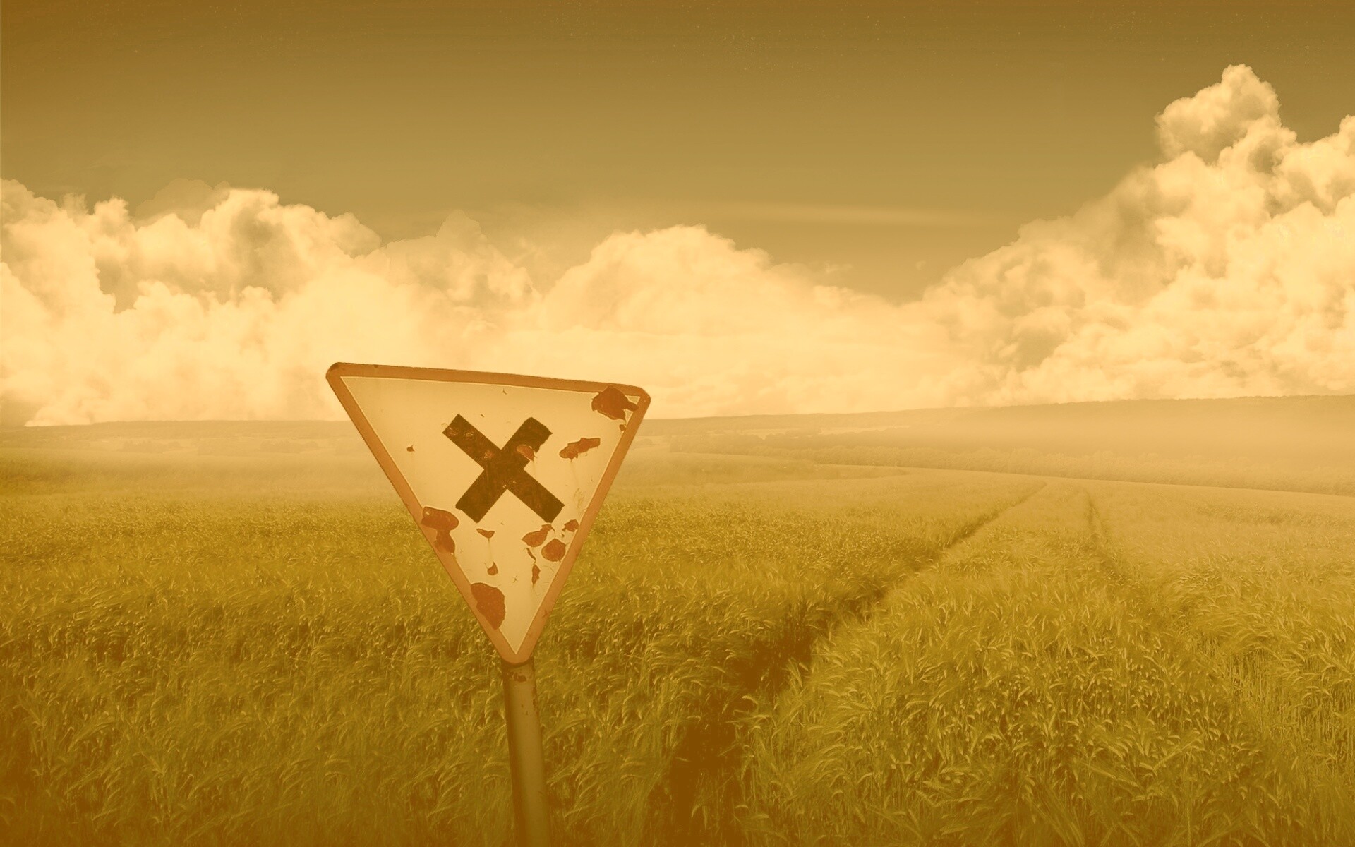 Знак с крестом обои