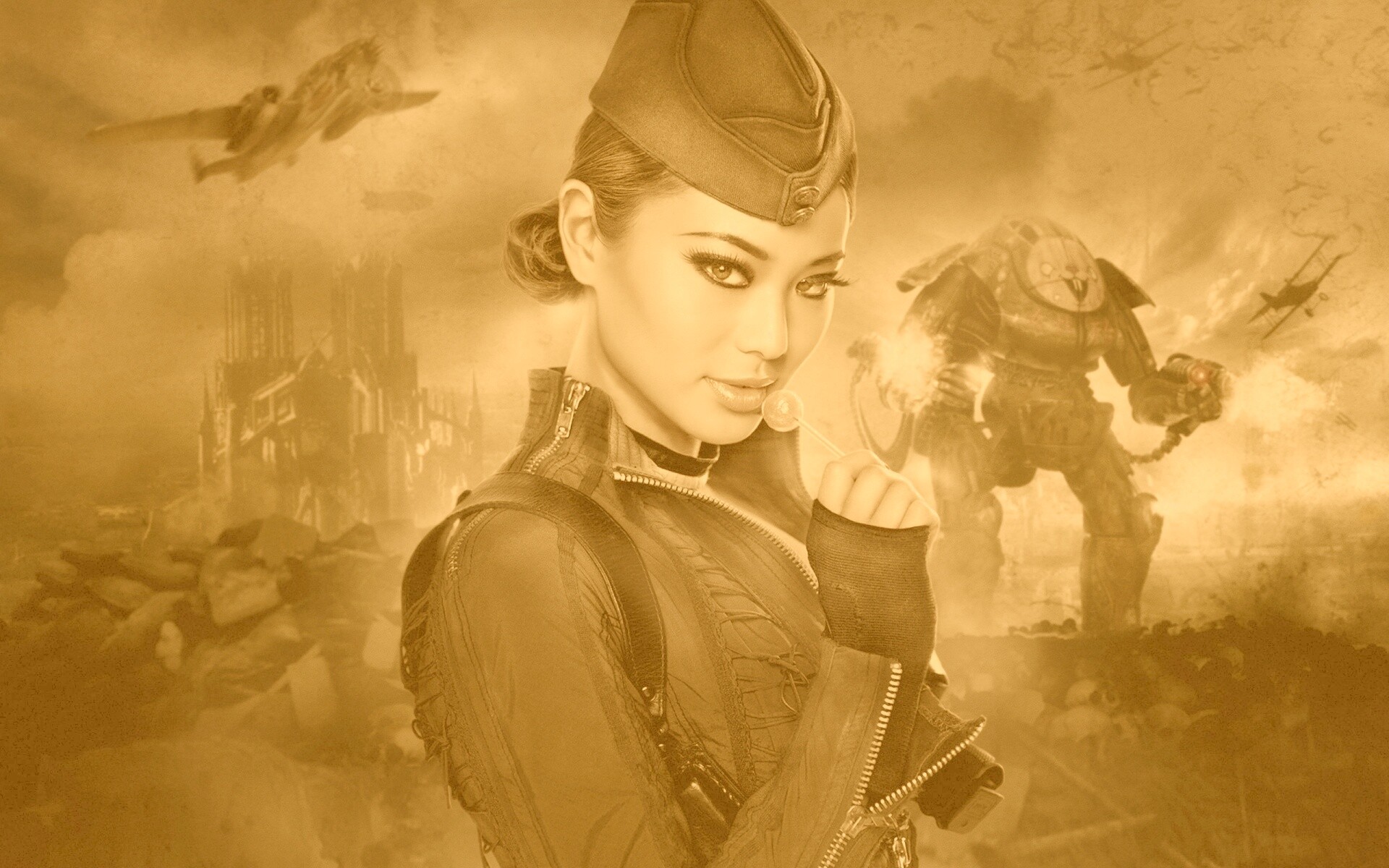 Эмбер из Sucker Punch обои