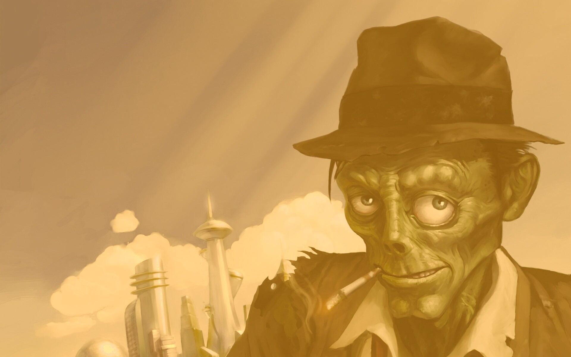 Stubbs the zombie обои