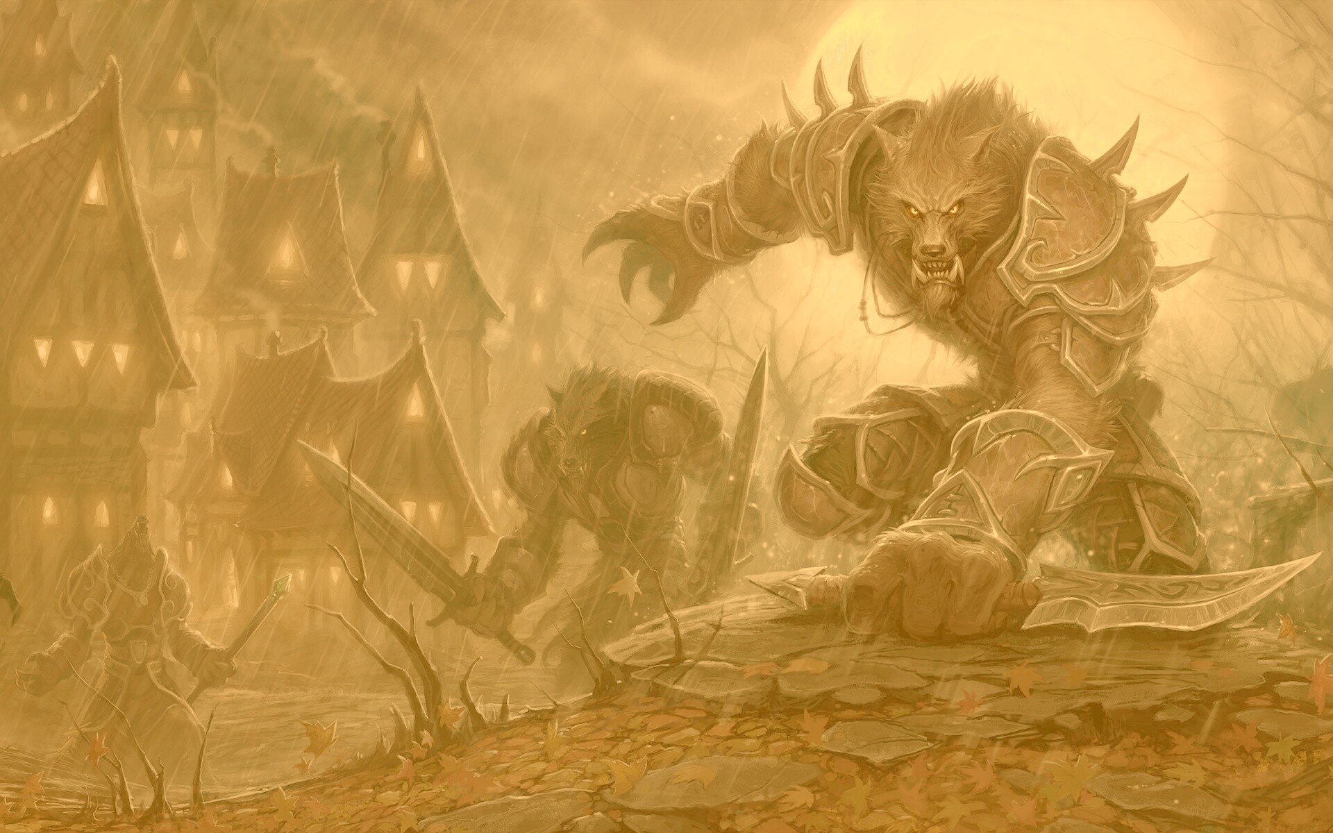 Оборотни уже в вашем городе обои