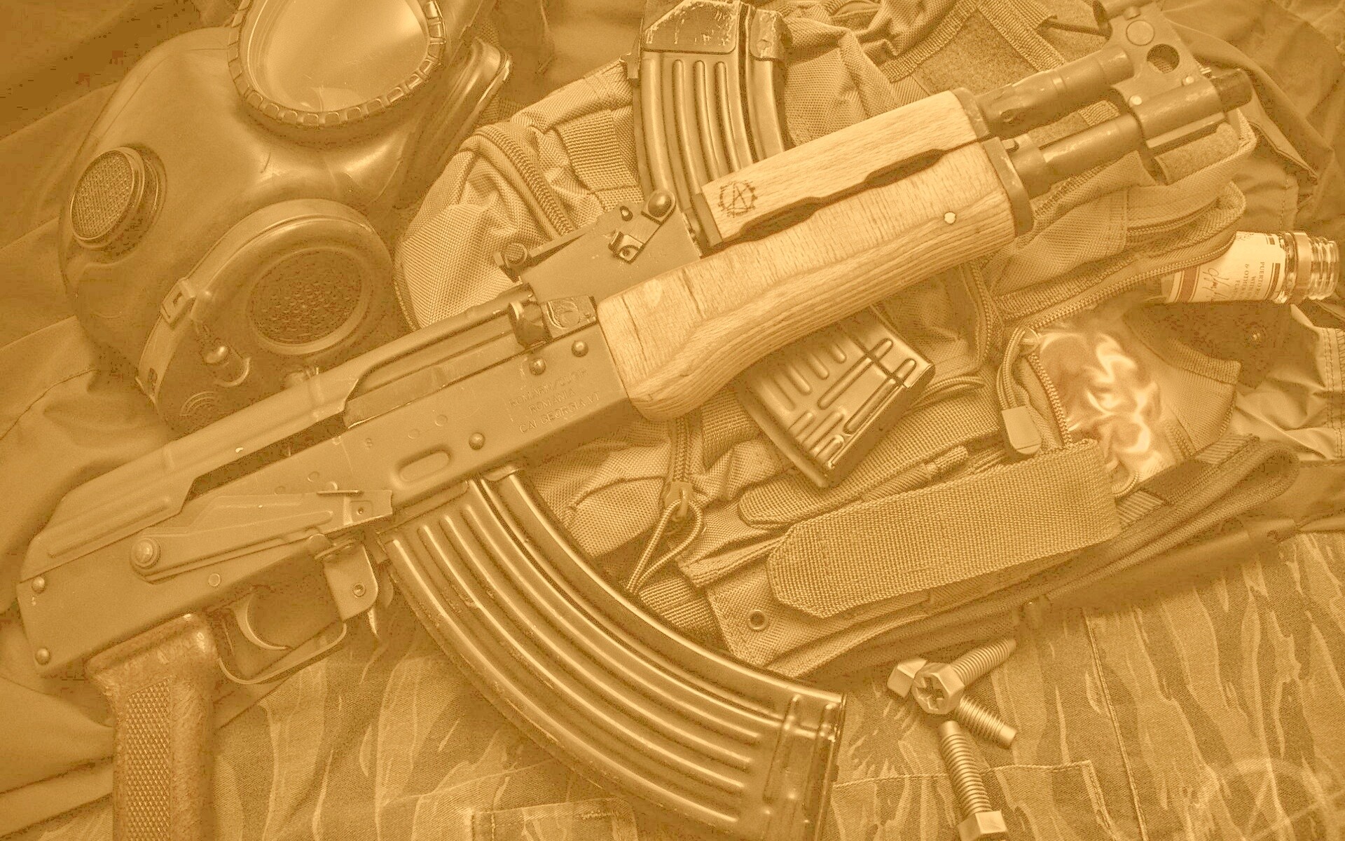 Автомат АК-47 обои