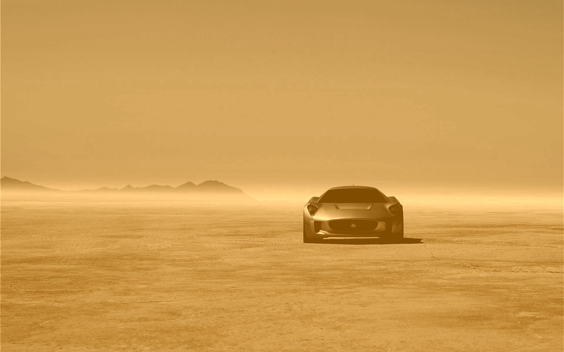 Ягуар подкрадывается обои