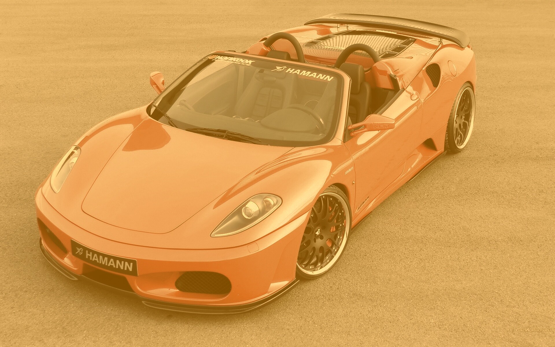 Ferrari  с тюнингом от Hamann обои