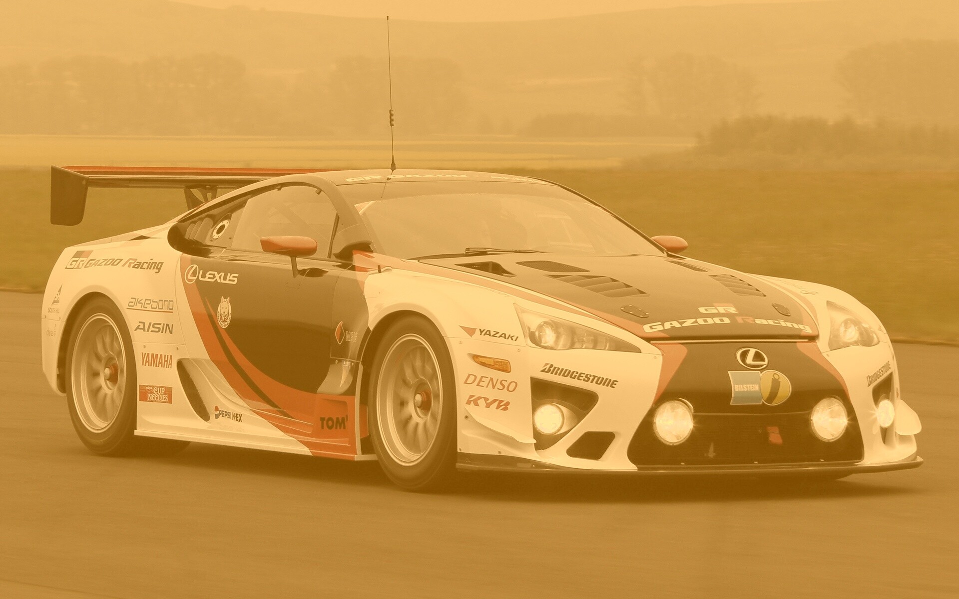Гоночный Лексус обои